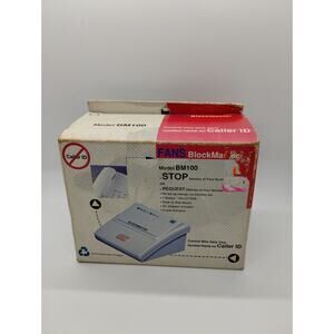 Fans Blockmaster Model BM100 - Block/Unblock Caller ID